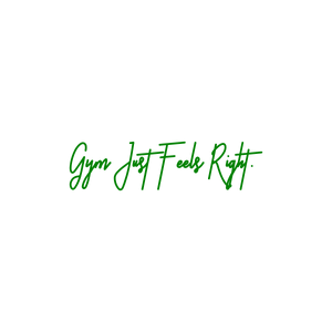 gym just feels right quote SVG PNG design with an uplifting message