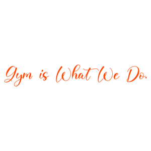 gym is what we do quote SVG PNG design