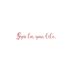 gym for your life quote SVG PNG design with bold lettering
