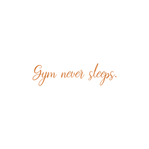 gym never sleeps quote SVG PNG design