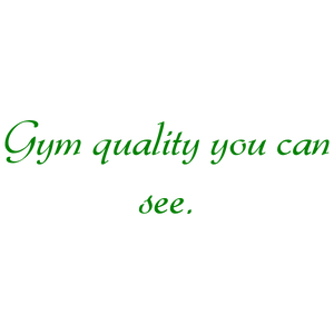 gym quality you can see quote SVG PNG design with an uplifting message
