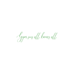 gym sees all knows quote SVG PNG design