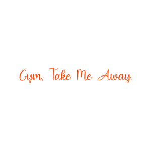 gym take me away quote SVG PNG design with hand-drawn style
