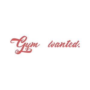 gym wanted131 quote SVG PNG design with bold lettering