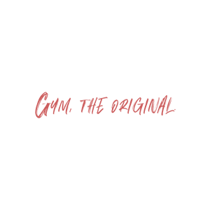 gym the original quote SVG PNG design with bold lettering