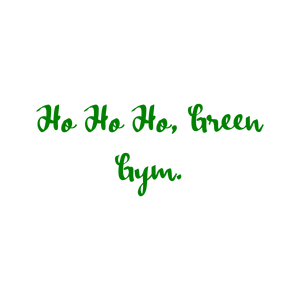 ho green gym quote SVG PNG design with bold lettering