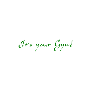 it's your gym quote SVG PNG design
