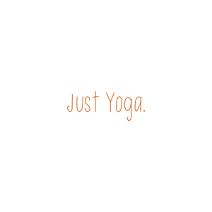 just yoga quote SVG PNG design