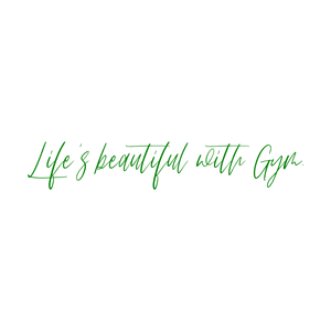 life's beautiful with gym quote SVG PNG design with an uplifting message
