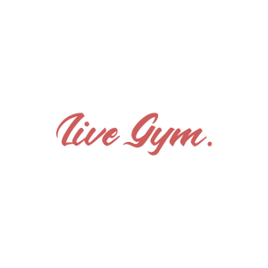 live gym quote SVG PNG design with bold lettering