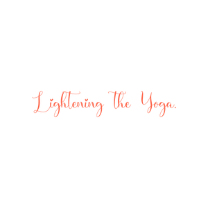 lightening the yoga quote SVG PNG design