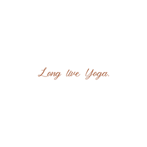 long live yoga quote SVG PNG design with an uplifting message