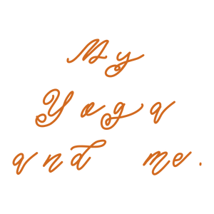 my yoga and me quote SVG PNG design