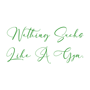 nothing sucks like a gym quote SVG PNG design with bold lettering, an uplifting message