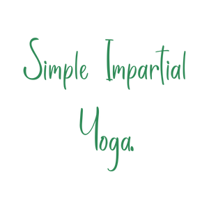 simple impartial yoga quote SVG PNG design