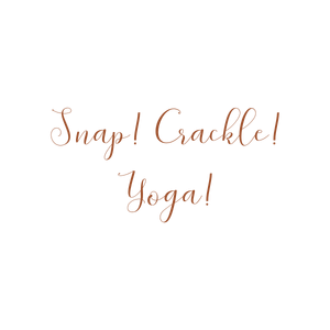 snap crackle yoga quote SVG PNG design