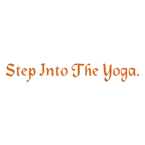 step into the yoga quote SVG PNG design