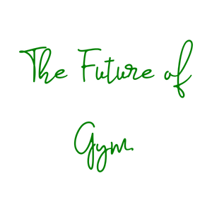 the future of gym quote SVG PNG design with hand-drawn style, bold lettering