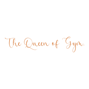 the queen of gym quote SVG PNG design with bold lettering, an uplifting message