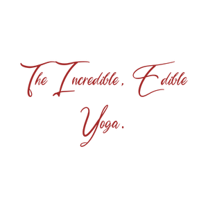 the incredible edible yoga quote SVG PNG design