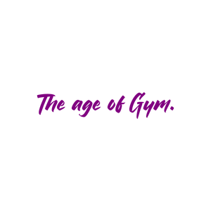 the age of gym quote SVG PNG design with bold lettering, an uplifting message