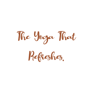 the yoga that refreshes quote SVG PNG design