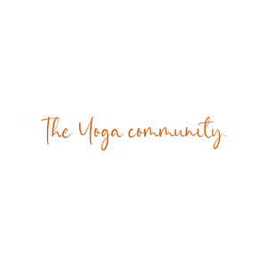 the yoga community quote SVG PNG design