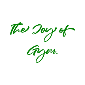 the joy of gym896 quote SVG PNG design with bold lettering, an uplifting message