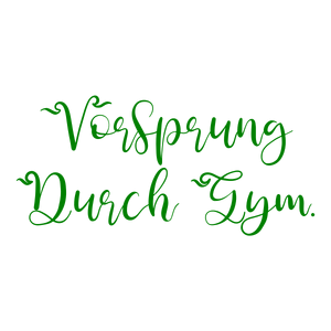 vorsprung durch gym quote SVG PNG design with an uplifting message