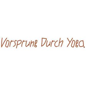 vorsprung durch yoga quote SVG PNG design with hand-drawn style