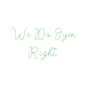 we do gym right quote SVG PNG design