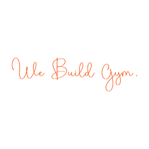 we build gym quote SVG PNG design with bold lettering