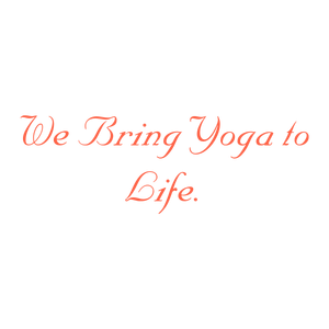 we bring yoga to life quote SVG PNG design