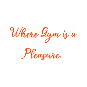 where gym is a pleasure quote SVG PNG design with an uplifting message