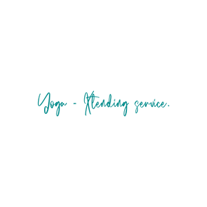 yoga xtending service quote SVG PNG design with bold lettering
