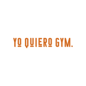 yo quiero gym quote SVG PNG design with bold lettering