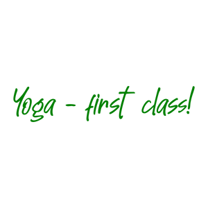 yoga first class quote SVG PNG design