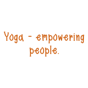 yoga empowering people quote SVG PNG design with an uplifting message