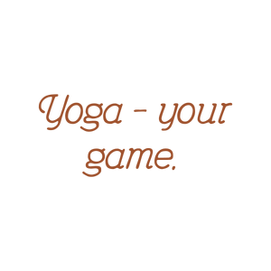 yoga your game quote SVG PNG design