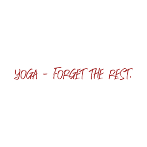 yoga forget the rest quote SVG PNG design