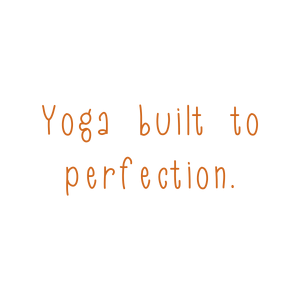 yoga built to perfection quote SVG PNG design