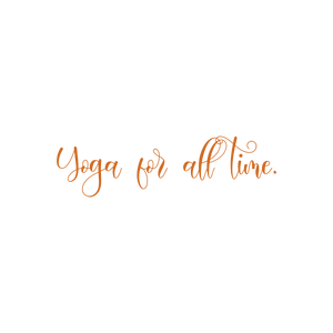 yoga for all time quote SVG PNG design