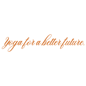 yoga for a better future quote SVG PNG design