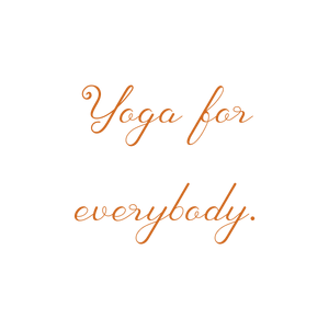 yoga for everybody quote SVG PNG design