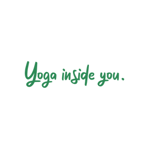 yoga inside you quote SVG PNG design with hand-drawn style