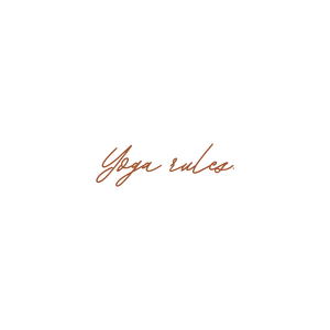 yoga rules quote SVG PNG design