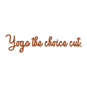 yoga the choice cut quote SVG PNG design