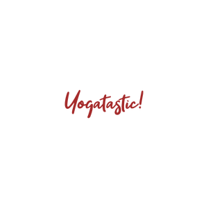 yogatastic quote SVG PNG design with bold lettering