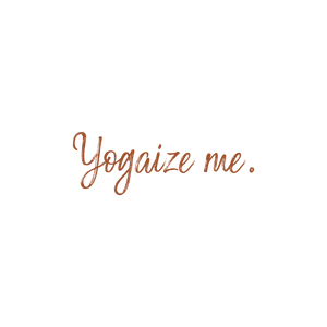 yogaize me quote SVG PNG design with bold lettering