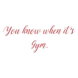 you know when it's gym quote SVG PNG design